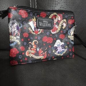 Disney Villains Black and Red Wallet